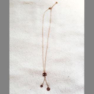 シャネル(CHANEL)のローズモチーフCHANELネックレス(ネックレス)
