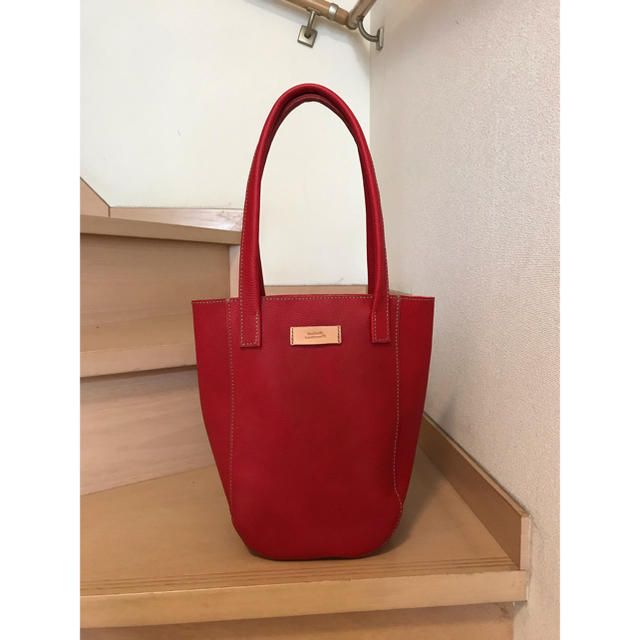 ハンドメイド   レザー  トートバッグ