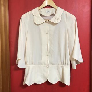 リリーブラウン(Lily Brown)のまな様専用出品✳︎Lily Brown スカラップブラウス(シャツ/ブラウス(長袖/七分))