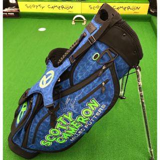 スコッティキャメロン(Scotty Cameron)のスコッティ キャメロン サークルT 新品 スタンドバッグ サイン入 タイトリスト(バッグ)