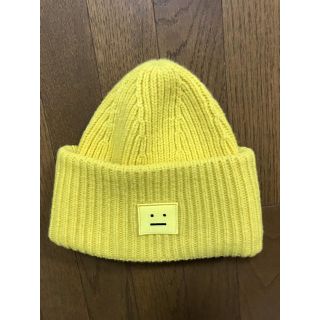 アクネ(ACNE)の kii様Acne Studios アクネ ニット帽 ニットキャップ マスタード(ニット帽/ビーニー)