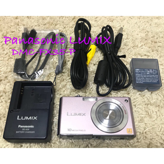 パナソニック(Panasonic)のPanasonic LUMIX DMC-FX35-P デジカメ ピンク(コンパクトデジタルカメラ)