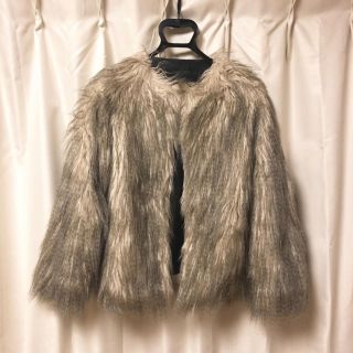 ザラ(ZARA)の※k様専用※MIXカラーファーコート(毛皮/ファーコート)