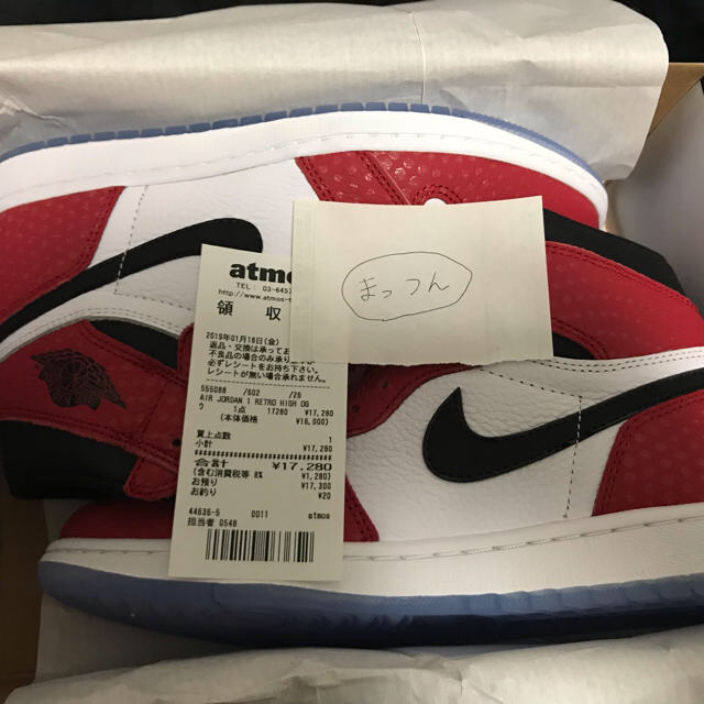 JORDAN1 Spider-Man 26cmスニーカー