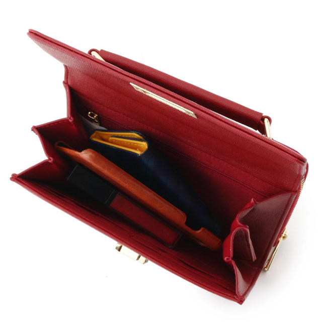 OZOC(オゾック)のOZOC お財布機能付き 2way バッグ レディースのバッグ(ショルダーバッグ)の商品写真