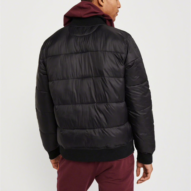 につき Abercrombie&Fitch ボンバージャケット ブラック Sの通販 by