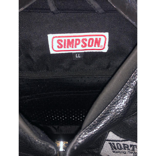 SIMPSON(シンプソン)のバイクジャケット メンズのジャケット/アウター(ライダースジャケット)の商品写真