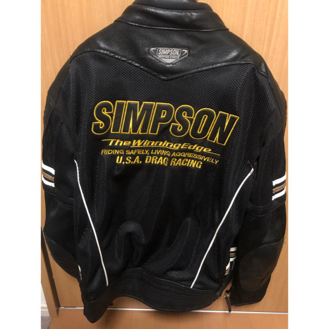 SIMPSON(シンプソン)のバイクジャケット メンズのジャケット/アウター(ライダースジャケット)の商品写真