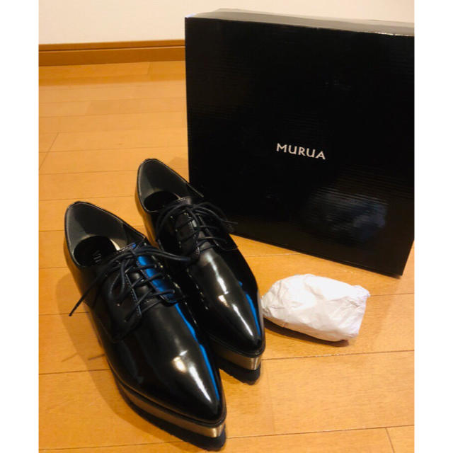 MURUA(ムルーア)のMURUA レースアップローファー レディースの靴/シューズ(ローファー/革靴)の商品写真