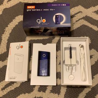 グロー(glo)のglo series2 mini ブルー(タバコグッズ)