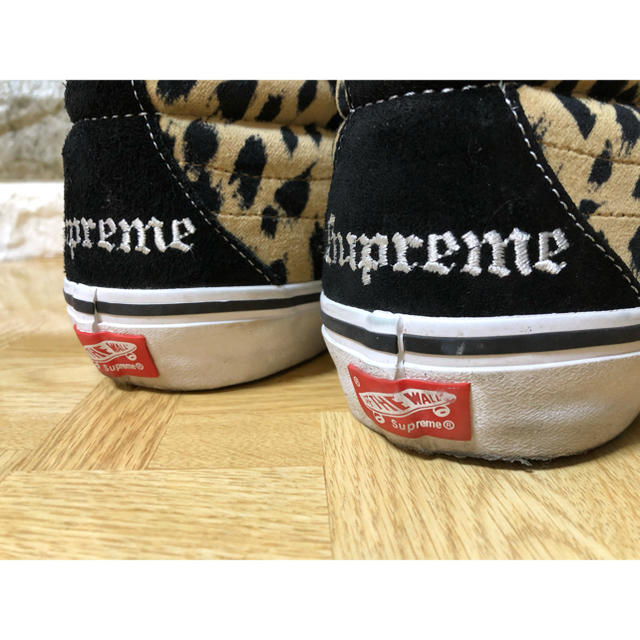 Supreme(シュプリーム)の29☆Supreme☆Vans Velvet Leopard Sk-8  メンズの靴/シューズ(スニーカー)の商品写真