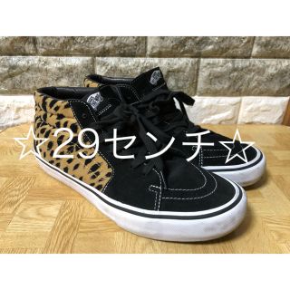 シュプリーム(Supreme)の29☆Supreme☆Vans Velvet Leopard Sk-8 (スニーカー)