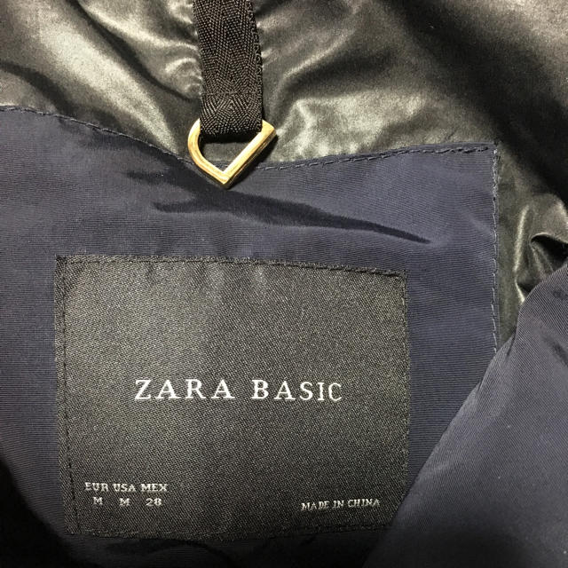 ZARA(ザラ)のダウンコート ネイビー ZARA レディースのジャケット/アウター(ダウンコート)の商品写真