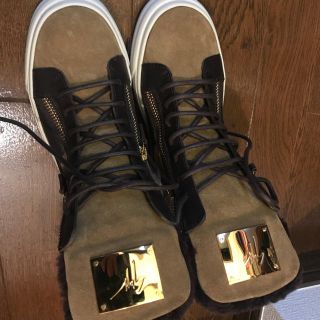 ジュゼッペザノッティデザイン(Giuseppe Zanotti Design)のciuseppe zanotti designムートンスニーカー(スニーカー)