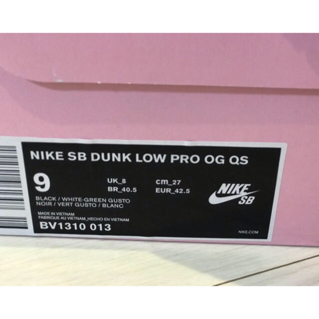 NIKE(ナイキ)のNIKE SB DUNK LOW PRO OG QS パンダピジョン メンズの靴/シューズ(スニーカー)の商品写真