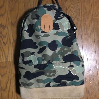 アベイシングエイプ(A BATHING APE)のアベイシングエイプ リュック バッグ 迷彩 カモフラ(バッグパック/リュック)