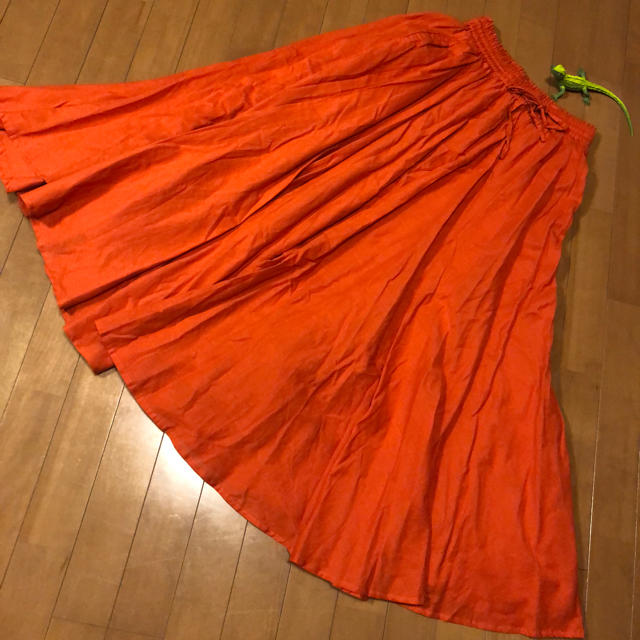 🍀コットンロングフレアースカート‼️新品・未使用品！💘 レディースのスカート(ロングスカート)の商品写真