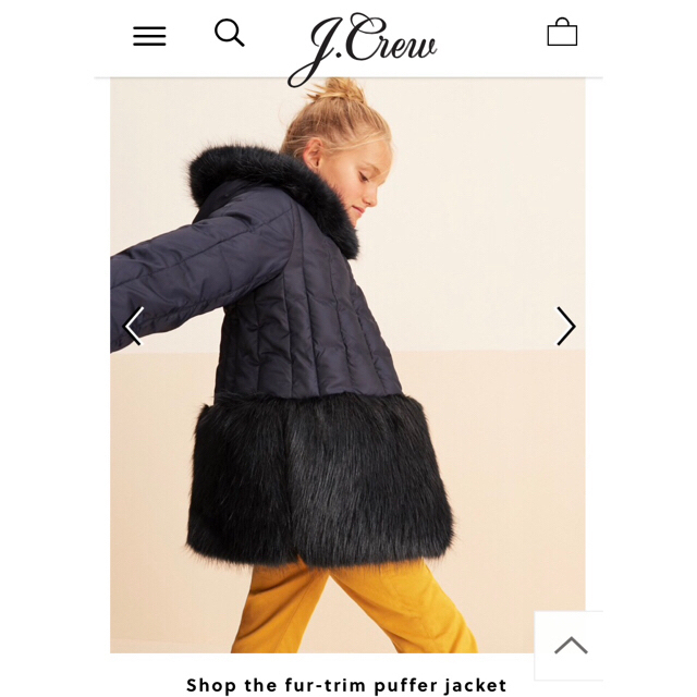 J.crew ダウンレディース