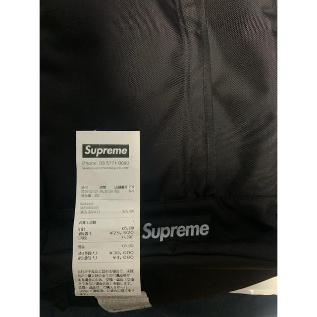 Supreme シュプリーム バックパック の通販 by super frank｜シュプリームならラクマ - supreme 2018ss backpack 豊富な在庫