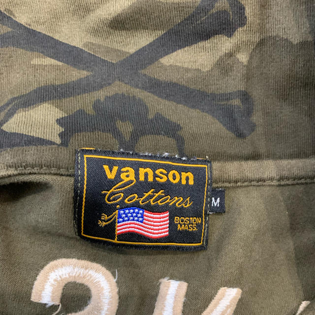 VANSON(バンソン)のVANSON 迷彩 シャツ  メンズのトップス(Tシャツ/カットソー(半袖/袖なし))の商品写真