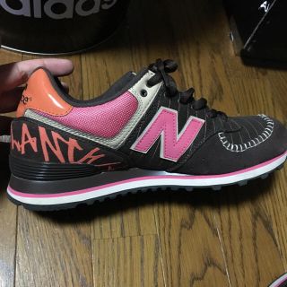 ニューバランス(New Balance)のニューバランス newbalance スニーカー ミタスニーカーブラウン ピンク(スニーカー)