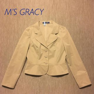 エムズグレイシー(M'S GRACY)のエムズグレイシー M's 軽やかジャケット(テーラードジャケット)