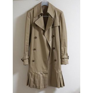 ヨウジヤマモト(Yohji Yamamoto)の完売 ヨウジヤマモト  プリーツトレンチ 1 定価14万円(トレンチコート)