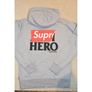 シュプリーム(Supreme)のSUPREME × ANTI HERO ZIP UP HOODED 14SS(パーカー)