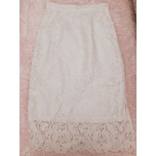 プロポーションボディドレッシング(PROPORTION BODY DRESSING)の♡ケミカルレースタイトスカート♡(ひざ丈スカート)