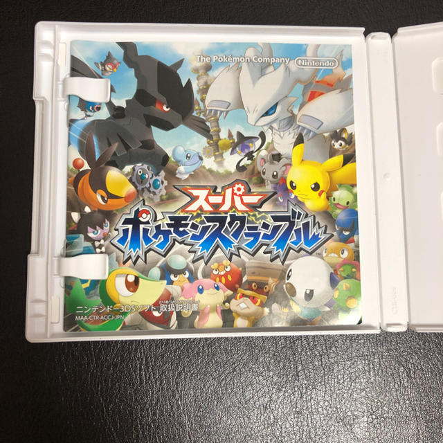 ポケモン(ポケモン)のスーパーポケモンスクランブル エンタメ/ホビーのゲームソフト/ゲーム機本体(携帯用ゲームソフト)の商品写真