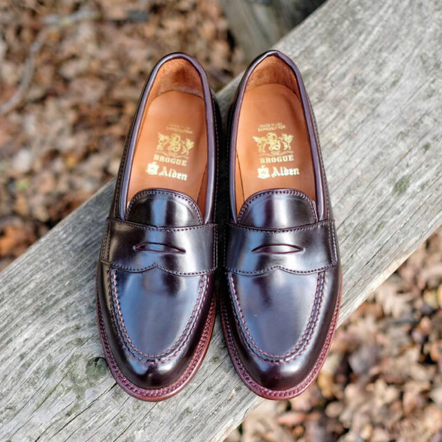 オールデン  Alden Brogue Milano Loafer ローファー