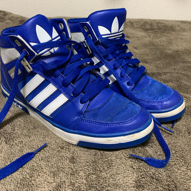 adidas(アディダス)のアディダスオリジナルス/adidas ハイカットスニーカー メンズ ブルー メンズの靴/シューズ(スニーカー)の商品写真