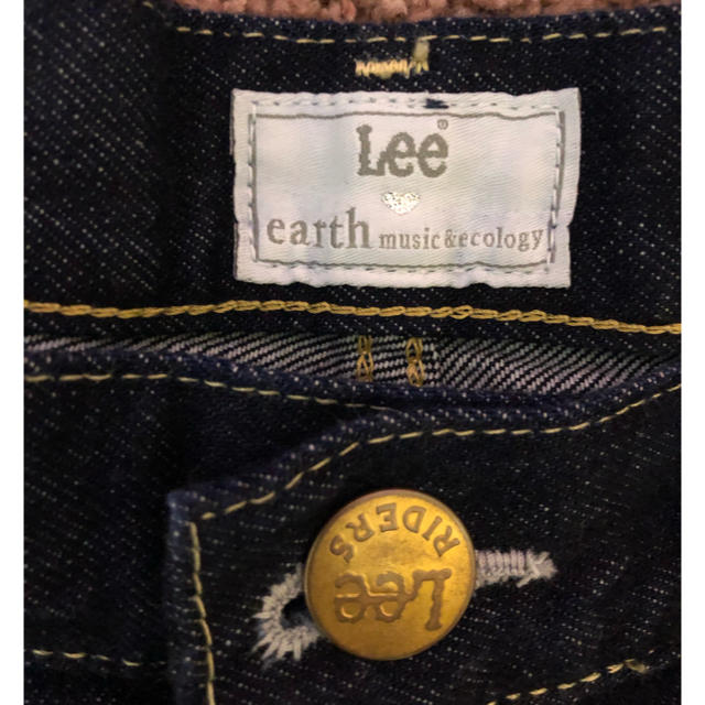 Lee(リー)のLEE コラボ限定サロペデニム/earth music & ecology レディースのパンツ(デニム/ジーンズ)の商品写真