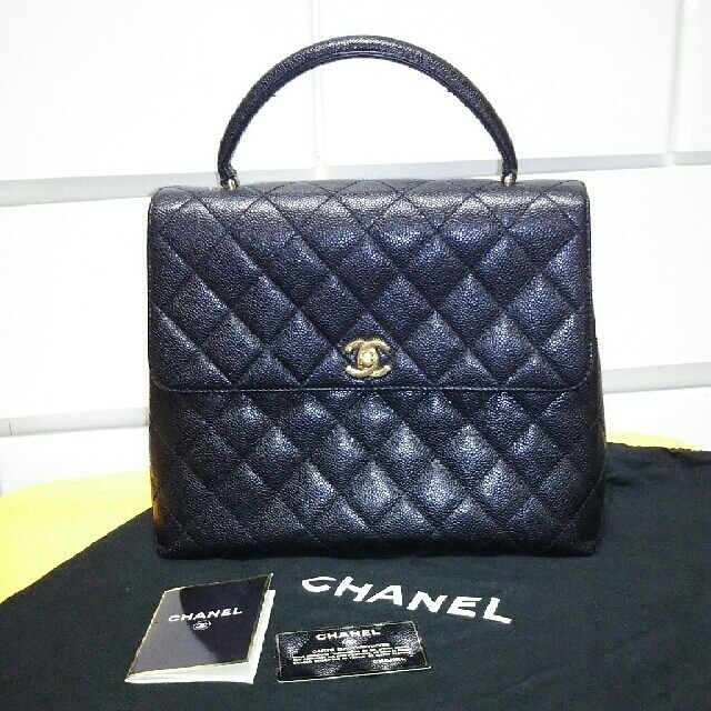 専用です。CHANEL シャネル キャビアスキン ハンドバック