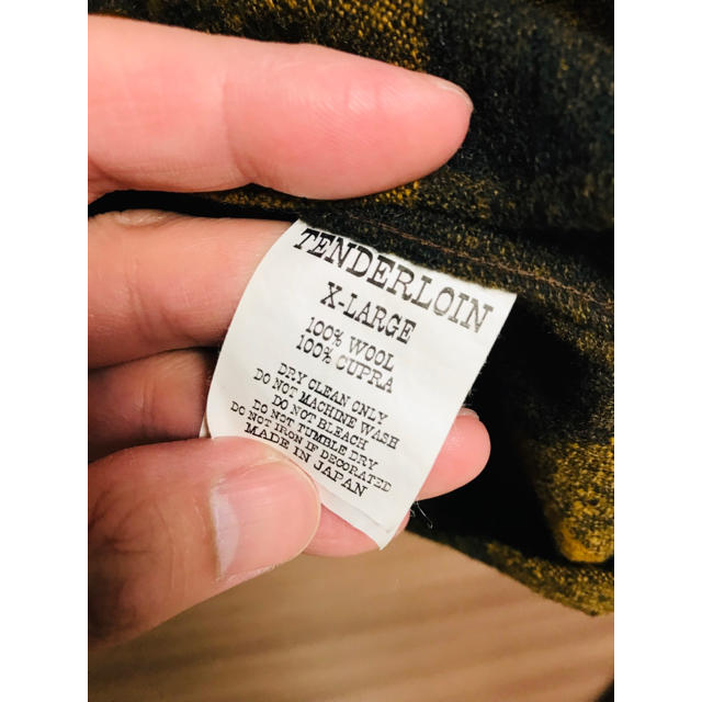 TENDERLOIN(テンダーロイン)のテンダーロイン ウールシャツ  メンズのトップス(シャツ)の商品写真