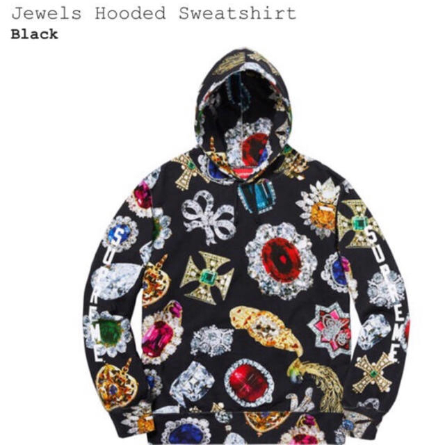 Supreme Jewels Hooded Sweatshirt L パーカー