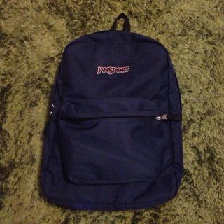 jansport リュック ネイビー(リュック/バックパック)