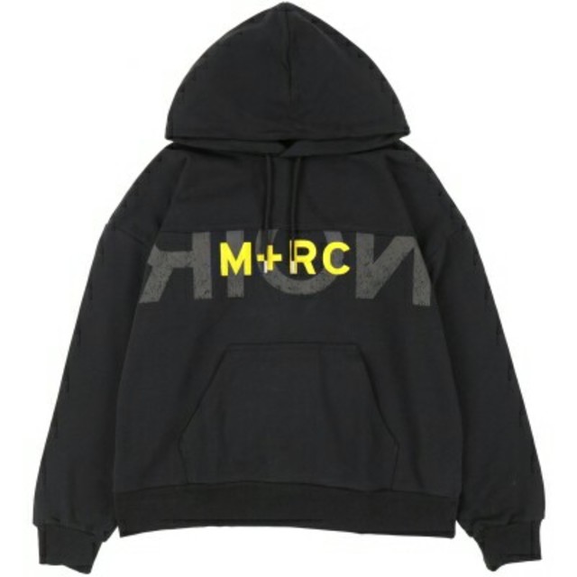 新品 M+RC NOIR マルシェノア BIG LOGO HOODIE Lサイズ