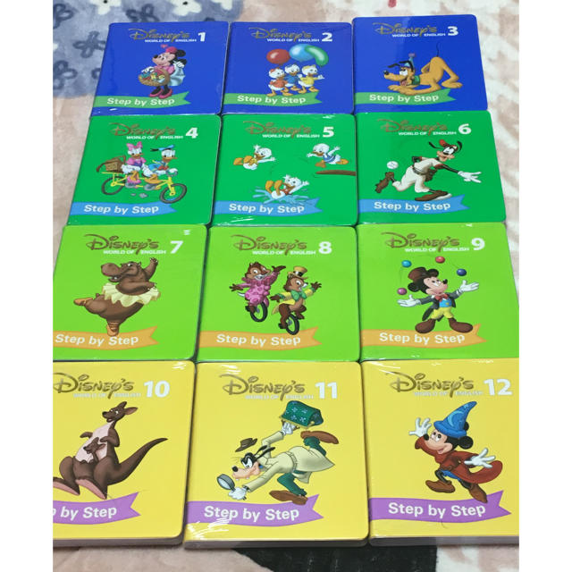 ディズニー英語システム ステップバイステップ 全て未開封 - 知育玩具