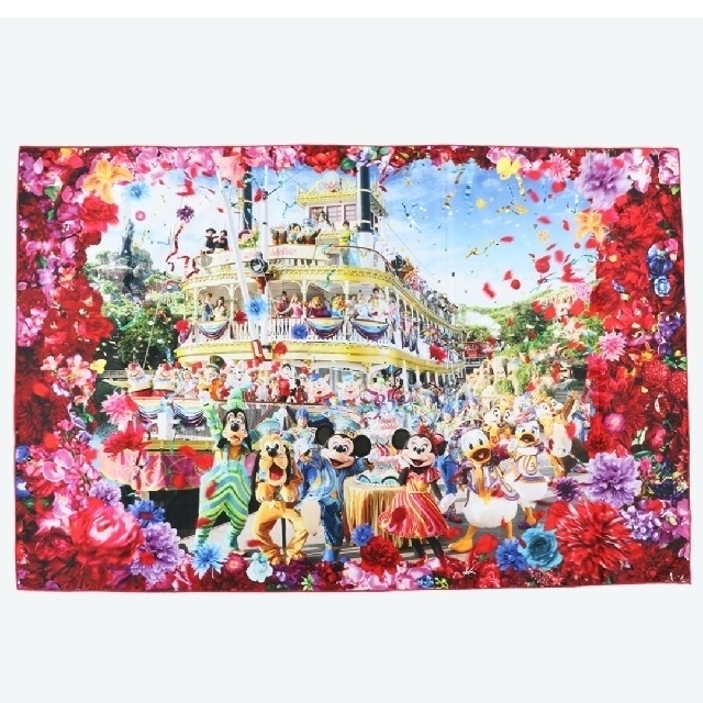 Disney(ディズニー)のバスタオル イマジニングザマジック 蜷川実花 ディズニーオールスター 旧フェイス エンタメ/ホビーのおもちゃ/ぬいぐるみ(キャラクターグッズ)の商品写真