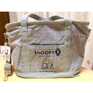 スヌーピー(SNOOPY)のスヌーピー 2way ショルダー トートバッグ(ショルダーバッグ)