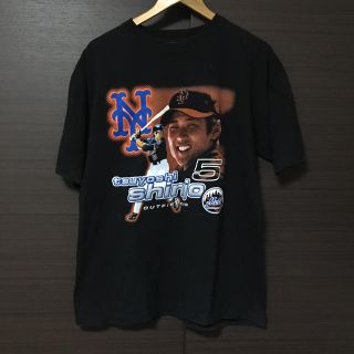 マジェスティック(Majestic)の00's New York Mets Shinjo 新庄 Tee(Tシャツ/カットソー(半袖/袖なし))