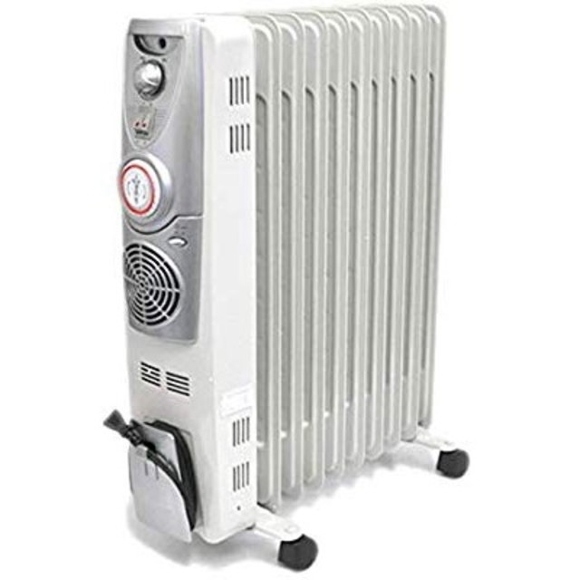 10枚ストレートフィン オイルヒーター ファンヒーター機能付 10枚ストレートフィン オイルヒーター ファンヒーター機能付