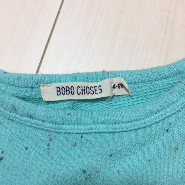 bobo chose(ボボチョース)のBOBO CHOSES プリントワッフルロンＴ キッズ/ベビー/マタニティのキッズ服男の子用(90cm~)(Tシャツ/カットソー)の商品写真