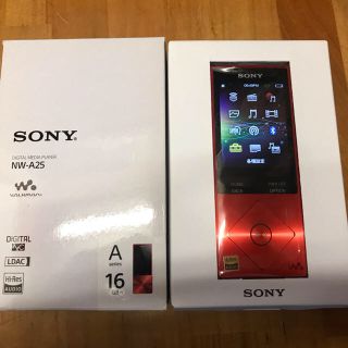 ウォークマン(WALKMAN)のSony Walkman NW-A25 美品(ポータブルプレーヤー)