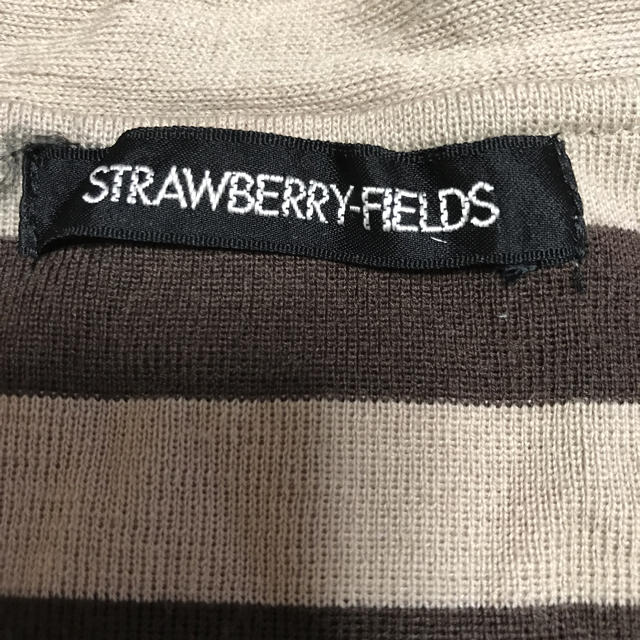 STRAWBERRY-FIELDS(ストロベリーフィールズ)のSTRAWBERRY-FIELDS ノースリーブニット レディースのトップス(ニット/セーター)の商品写真