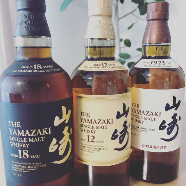 山崎18年 12年 ノンビンテージ 3本セット 山崎18年 12年 ノンビンテージ 3本セット