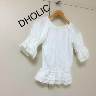 ディーホリック(dholic)のDHOLIC レーストップス(カットソー(半袖/袖なし))