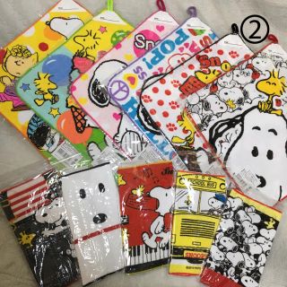 スヌーピー(SNOOPY)の新品＊スヌーピー   ループタオル ミニタオル セット②(タオル)