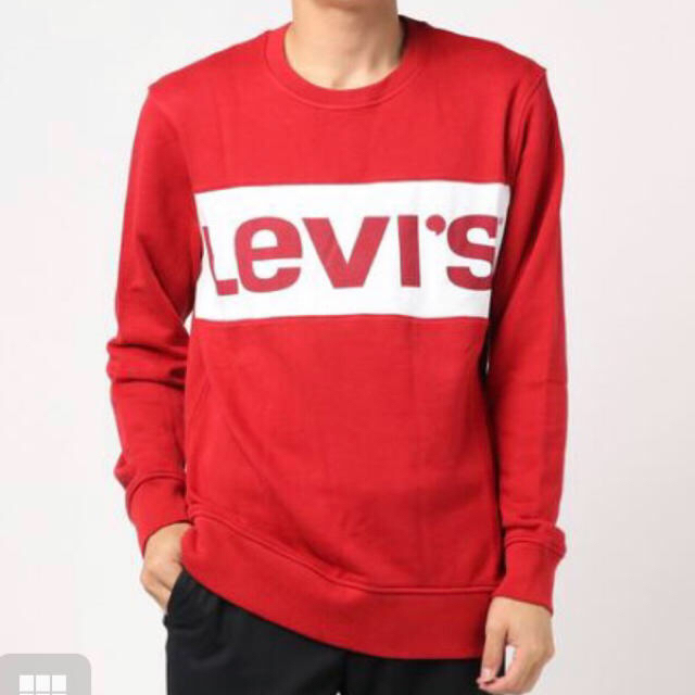 Levi's(リーバイス)のLevi’s スウェット 赤  S メンズのトップス(スウェット)の商品写真
